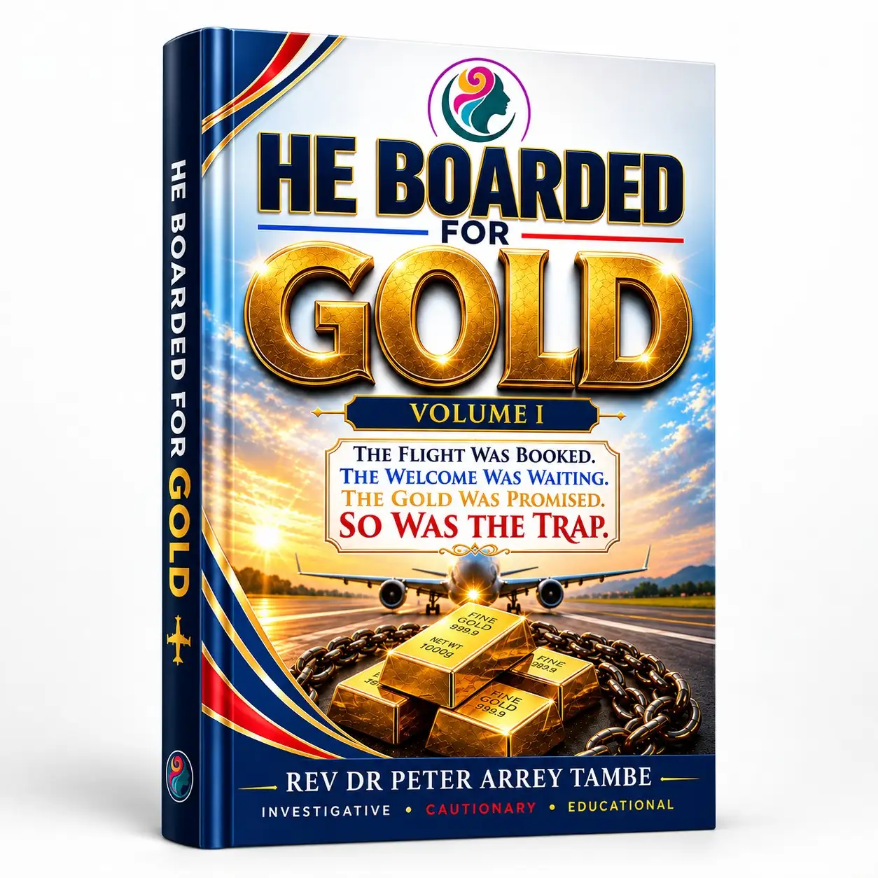Cover: HE BOARDED FOR GOLD – Volume One